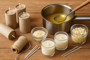 Початківцям у handmade: як вибрати матеріали для виготовлення ароматичних свічок удома
